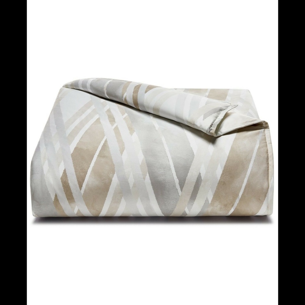 NEW Hotel Collection Lateral Full/Queen Duvet Cove